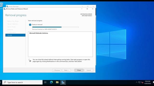 How to Disable or Remove Windows Defender in Windows Server смотреть онлайн