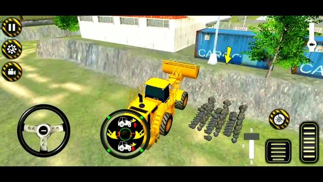 Ultra excavator simulator pro| snow construction| Android gameplay.. смотреть онлайн