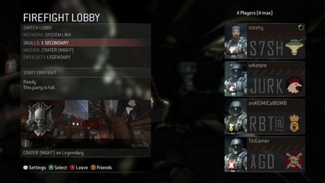 Halo 3 ODST Firefight Lobby смотреть онлайн
