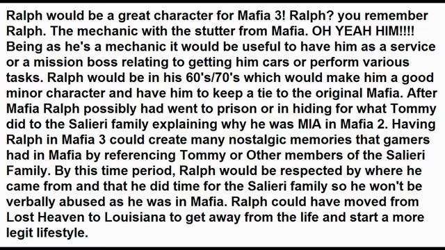 Mafia 3: What characters are returning? смотреть онлайн