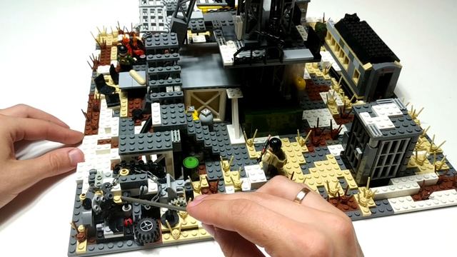 База бандитів на ВОЛЗІ | METRO EXODUS LEGO MOC смотреть онлайн