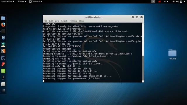 How to install firewall on kali linux смотреть онлайн