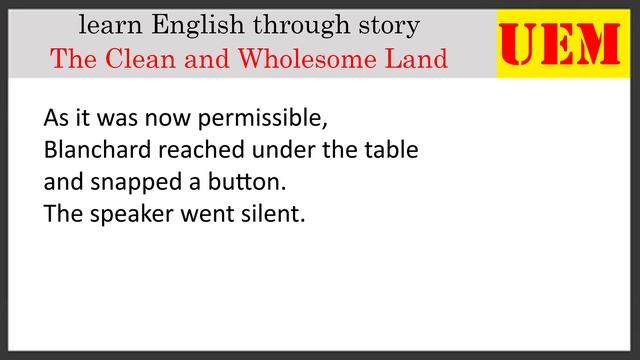 Learn English Through Story And Subtitles★The Clean And Wholesome Land By Ralph Sholto ★