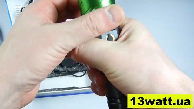 Обзор Китайского ручного фонаря Police Bailong ZY-F643R XML-L2 смотреть онлайн