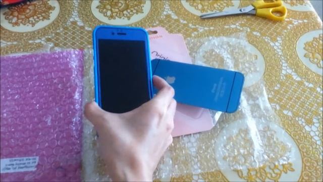 iPhone 6 Blue Cover (Unboxing) смотреть онлайн