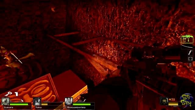 L4D2 Death Mountain [Custom Map] w/ Sky, Blue, & Getsu - Part 2: Into Fire смотреть онлайн