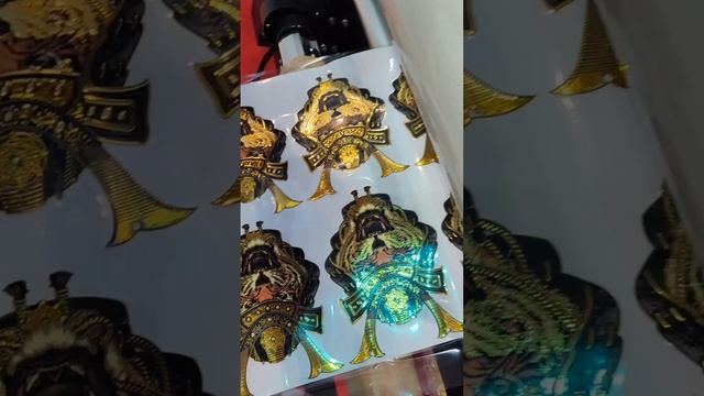 UV DTF KAIJO Gold/Silver #shorts #uvdtf #уфдтф #дтфуф #выставка #gold #siver смотреть онлайн