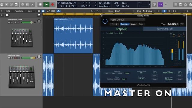LOGIC PRO X MASTERING MUSIC tutorial смотреть онлайн