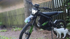 ЭЛЕКТРОБАЙК RAWRR MANTIS X. 6,5 КИЛОВАТТ ПИКОВОЙ МОЩНОСТИ НА ЗАДНЕМ ПРИВОДЕ.