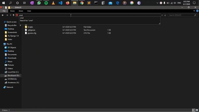 How to directly change directory to a folder in command prompt without using the 'cd' command? смотреть онлайн