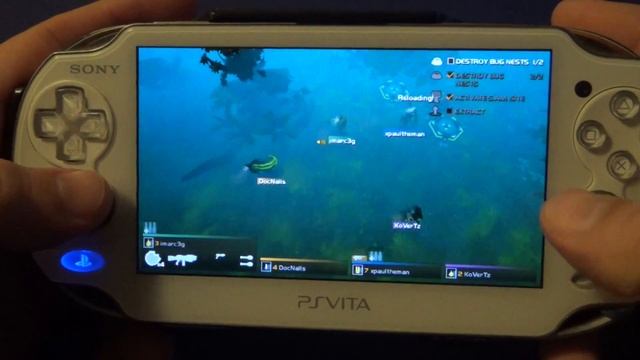 PSVITA: HELLDIVERS Online Multiplayer Mode Hands On смотреть онлайн
