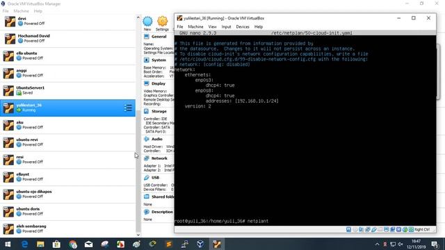 Konfigurasi IP Address Pada Ubuntu Server смотреть онлайн
