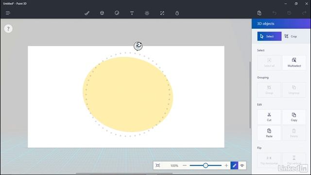 009 Create 3D objects in Paint 3D смотреть онлайн