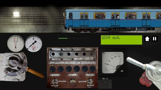 работаю на 81-703 в Симулятор московского метро 2д 😊🚇 смотреть онлайн