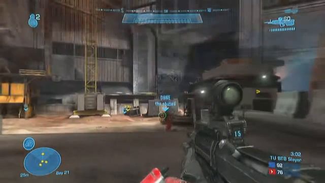 Halo Reach Armor Lock Montage смотреть онлайн