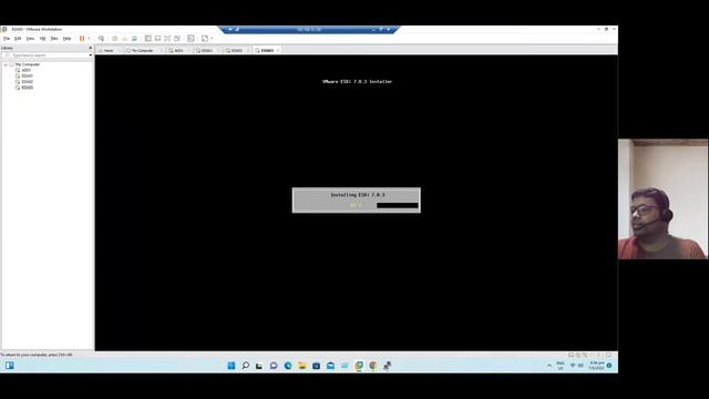 4. Installing & Configuring ESXi 7.0 U3 on VMware Workstation VM | Home Lab Guide смотреть онлайн