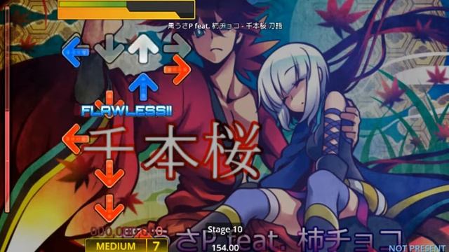 STEPMANIA - 千本桜 Senbonzakura "One Thousand Cherry Trees" #stepmania #ddr #dancingpad смотреть онлайн