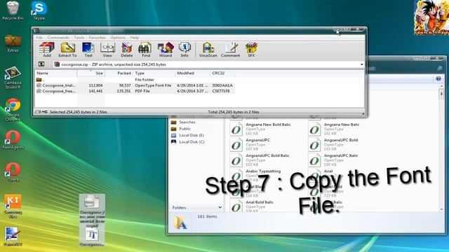 How to install A Font on your Computer! смотреть онлайн