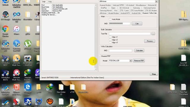 HUAWEI P9 EVA-L19 FRP GOOGLE ACCOUNT REMOVE UMT смотреть онлайн