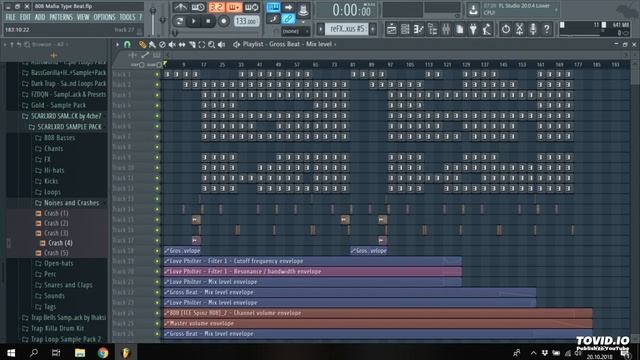 Hortox - Dark Mafia Beat (FL studio 12) смотреть онлайн