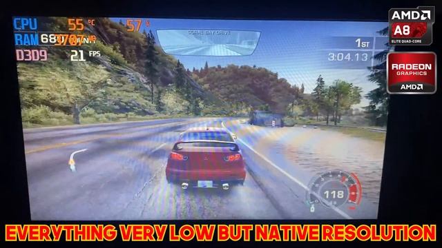 Need for Speed Hot Pursuit Game FPS Boost | Lenovo G40 45 | AMD 8GB Ram Radeon R5 смотреть онлайн