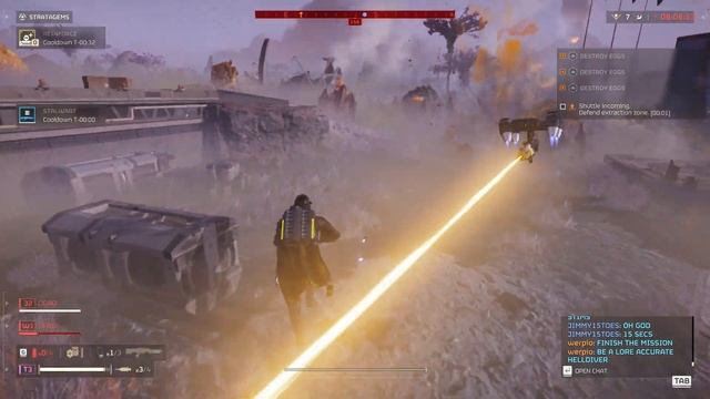 Helldivers 2 - Lore Accurate Helldiver (Chaotic Evac Gameplay) смотреть онлайн