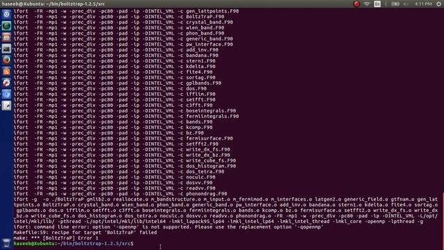 How to compile boltztrap with intel compiler (MKL libraries) смотреть онлайн