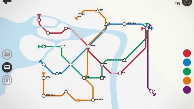 Построил своё метро в Санкт-Петербурге в игре Mini metro! 2 часть смотреть онлайн