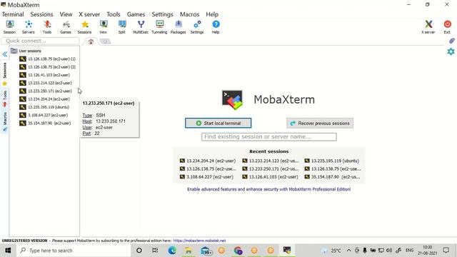 aws session4 moxterm setup смотреть онлайн