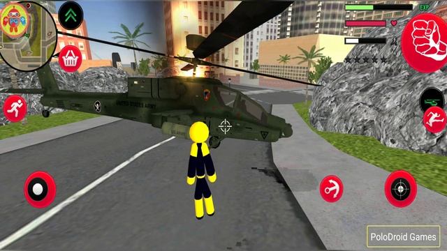 Süper Kahraman Örümcek Adam - Mafia Spider Stickman Rope Hero #2 - Android Gameplay смотреть онлайн