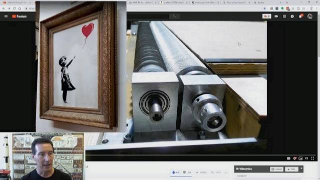 EEVblog #1136 - Banksy Artwork Shredder - Part 2 (Still Trolling!)