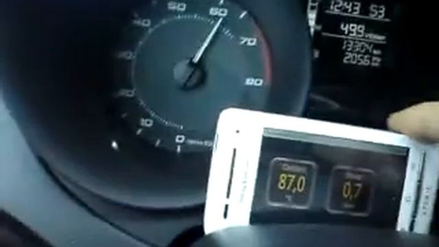 Ibiza FR obd2 bluetooth adapter with torque on android phone 2 смотреть онлайн