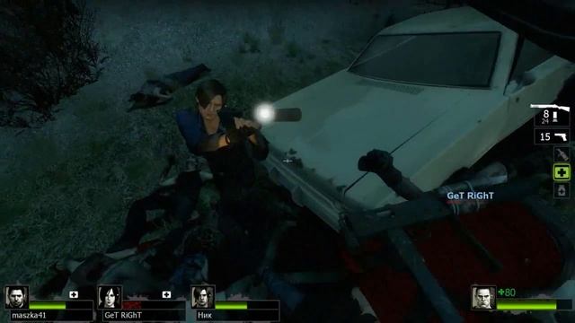 Ручной жокей и дружеская дуэль в Left 4 Dead 2 смотреть онлайн