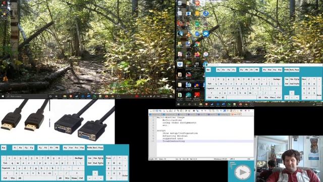Multi-Monitor Setup and Use Tutorial (Windows 10) смотреть онлайн