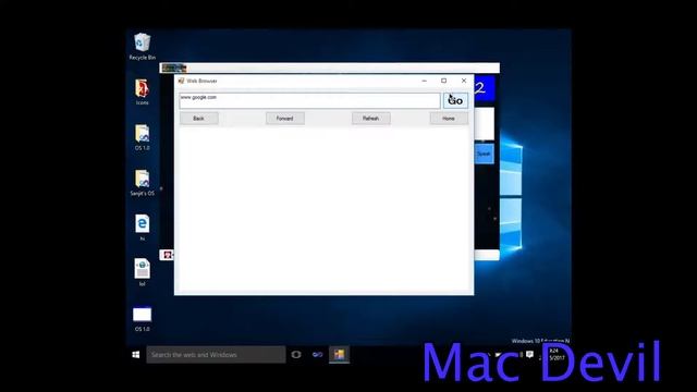 Mini OS in Visual Basic смотреть онлайн