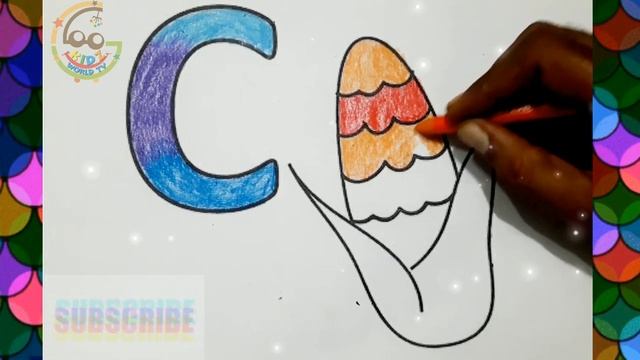 A for Apple🍎, B for Ball⚽, Letter C, Alphabets, kids class,#toddlers #kidssong #abcdsongs #kids смотреть онлайн