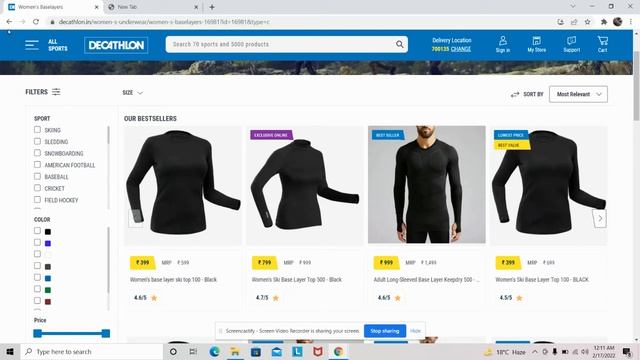 Shopping at Decathlon before travelling to Canada смотреть онлайн