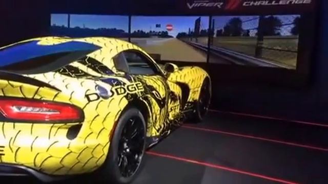 Dodge Viper VR at the 2016 Detroit auto show смотреть онлайн