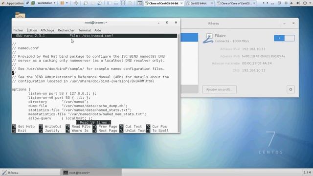 dns sur centos 7 смотреть онлайн