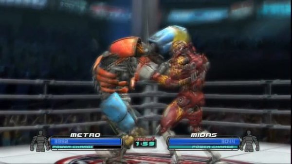REAL STEEL THE VIDEO GAME [XBOX 360/PS3] - MIDAS vs METRO