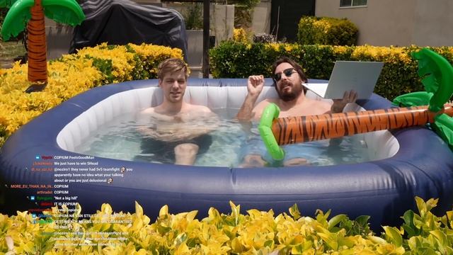 Cloud9 Commiseration - Mark and Travis Hot Tub Post MSI Day 2 смотреть онлайн