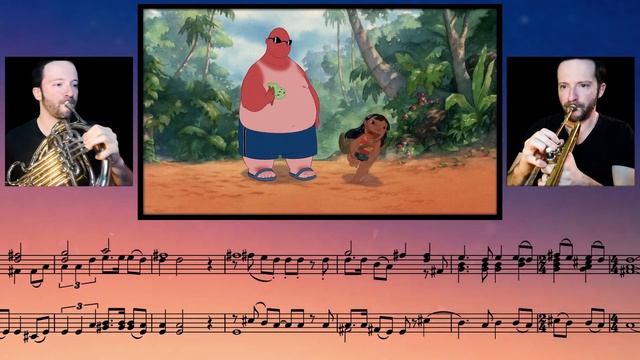 Lilo & Stitch - He Mele No Lilo || French Horn & Trumpet Cover смотреть онлайн