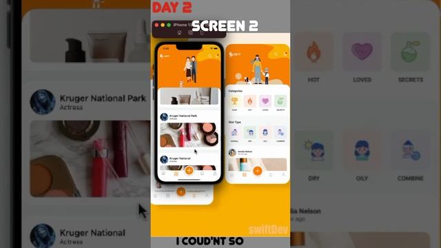 Building a random app design from the internet with SwiftUI #apple #ios #iosdev #ai смотреть онлайн