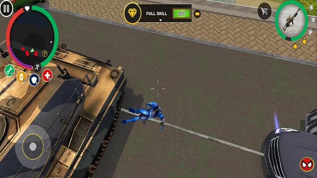 Rope Hero Mafia City Wars - [By Naxeex] Fun At NY City Military Base #3 - Android Gameplay смотреть онлайн