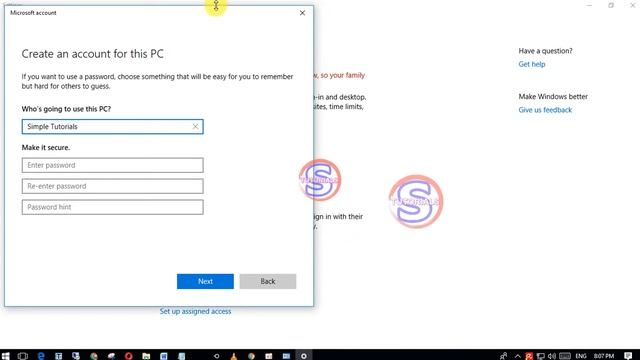 How to Create New User Account in Windows 10 | Simple Tutorials смотреть онлайн