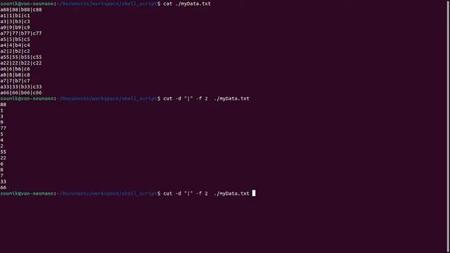 4-Cut command in Linux смотреть онлайн