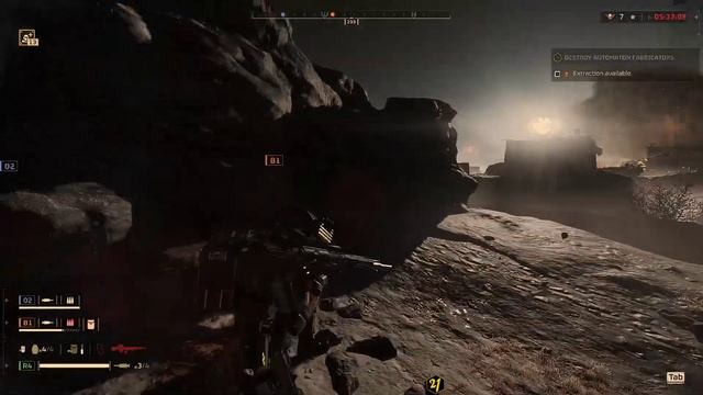 Somehow, the Automatons returned - Helldivers 2 [Deathless Suicide Full Mission Gameplay] смотреть онлайн