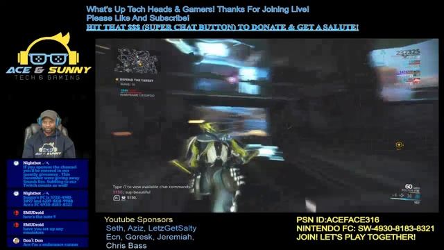 Warframe Nintendo Switch Live Gameplay! Grinding! смотреть онлайн
