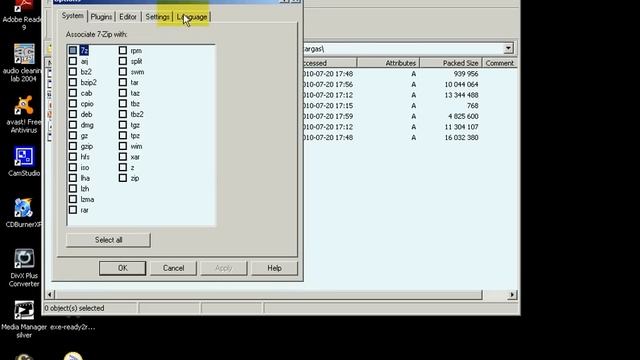 cambiando el lenguaje en el 7zip 2.avi смотреть онлайн