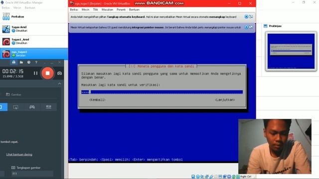 Instal Linux Persi Debian #VirtualBox смотреть онлайн